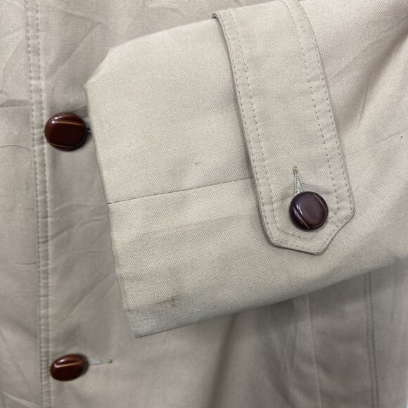 Vintage Croydon Men 46R Insulated lined Overcoat London Olefine Coat - Picture 3 of 10